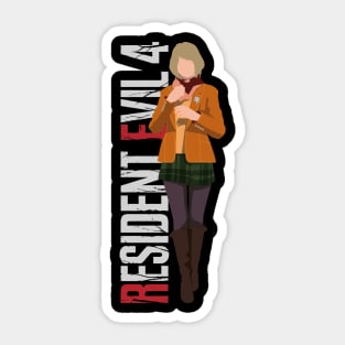 Resident Evil 4 Ashley Sticker